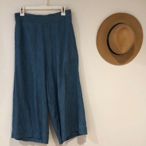 Madewell Hudson pull-on crop pants